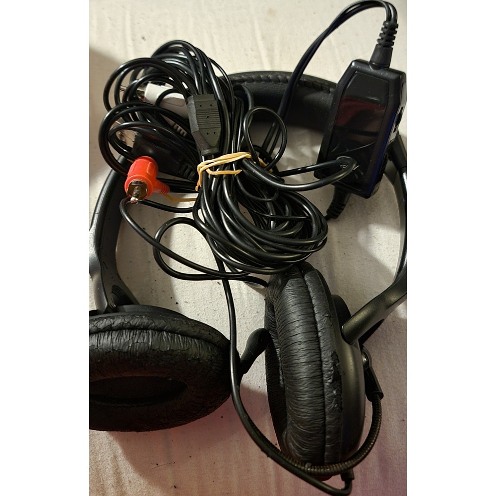 Mad Catz AMPX Amplified Gaming Headset for Xbox 360 Wired Microphone Black